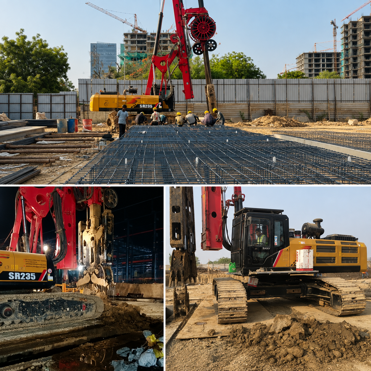 Step 02 – Slurry Preparation & Panel Excavation