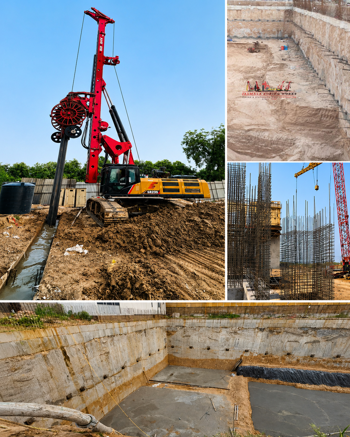 Diaphragm Wall — Jalmala Boring Works
